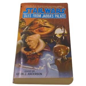 Vintage 1995 Lucasfilm Star Wars Tales From Jabba's Palace Paperback Book 90s